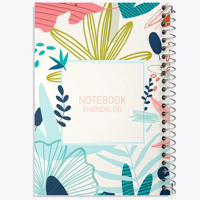 دفتر نت موسیقی 50 برگ خندالو مدل مینیمال کد N1171