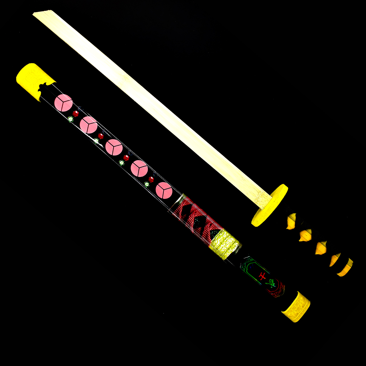 شمشیر بازی دنیای سرگرمی های کمیاب مدل شمشیر چوبی کاتانای سامورایی کد daier1