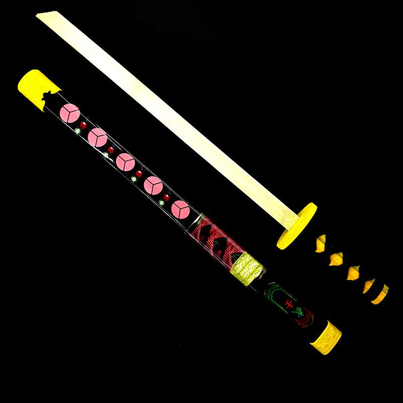 شمشیر بازی دنیای سرگرمی های کمیاب مدل شمشیر چوبی کاتانای سامورایی کد daier1