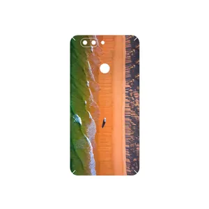 MAHOOT Beach and Green Sea Cover Sticker for Elephone P8 Mini