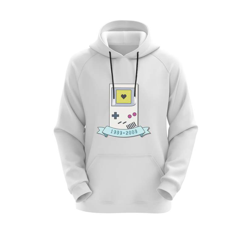 هودی زنانه مدل آتاری کد E64 سفید