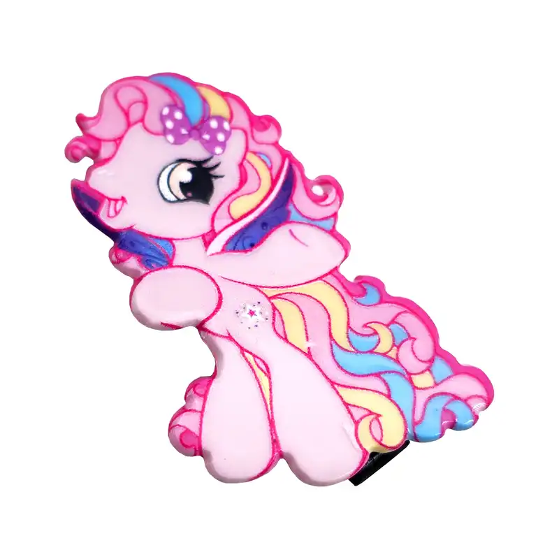 گیره مو دخترانه مدل یونیکورن کد SNG303