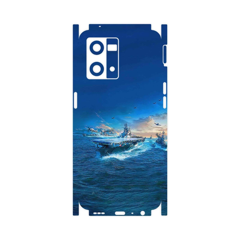برچسب پوششی ماهوت مدل Warship-FullSkin مناسب برای گوشی موبایل اپو Reno 8 4G