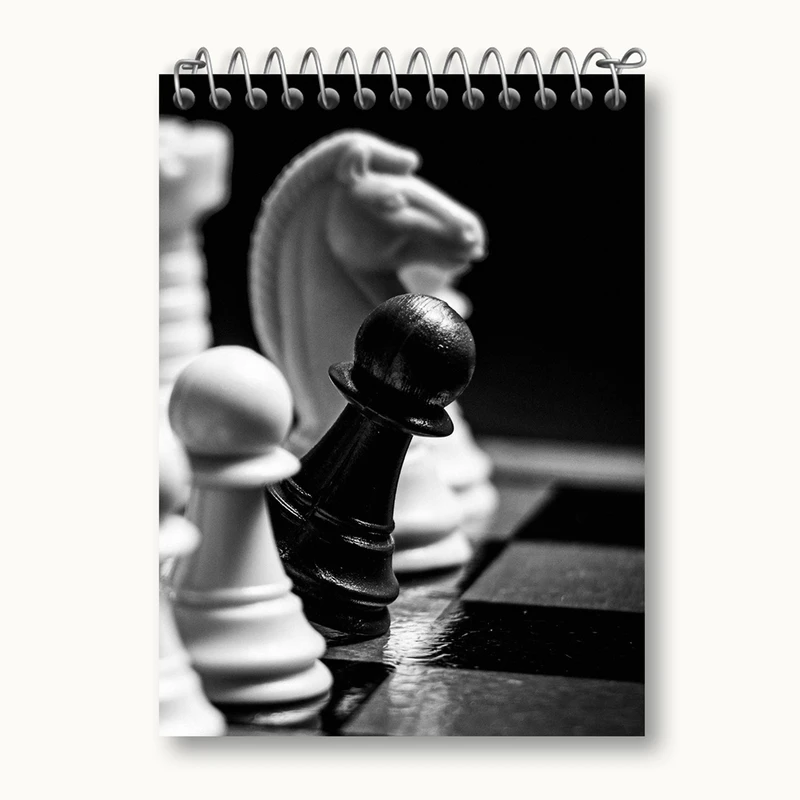 دفتر یادداشت 50 برگ خندالو مدل شطرنج کد 29252