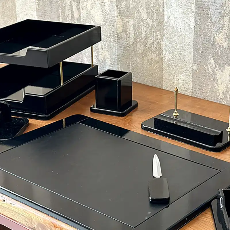 ست لوازم اداری رومیزی مدل Office-515 مجموعه 15 عددی