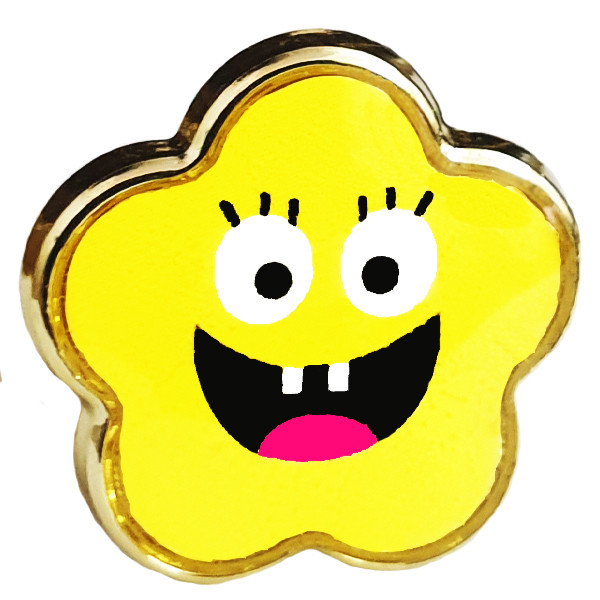 انگشتر دخترانه طرح استیکر کد 54