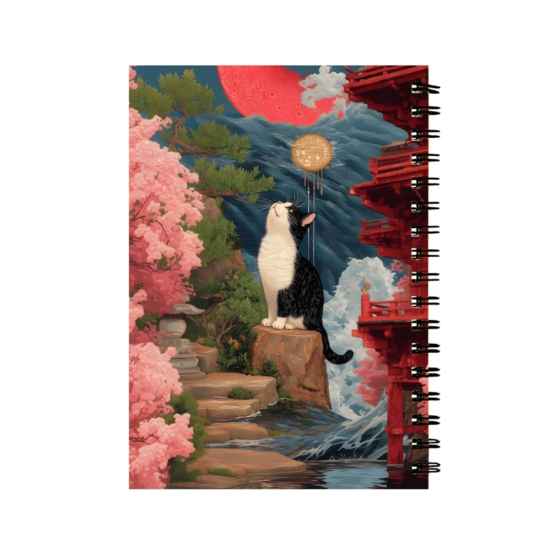 دفتر مشق 60 برگ مدل گربه کد 360