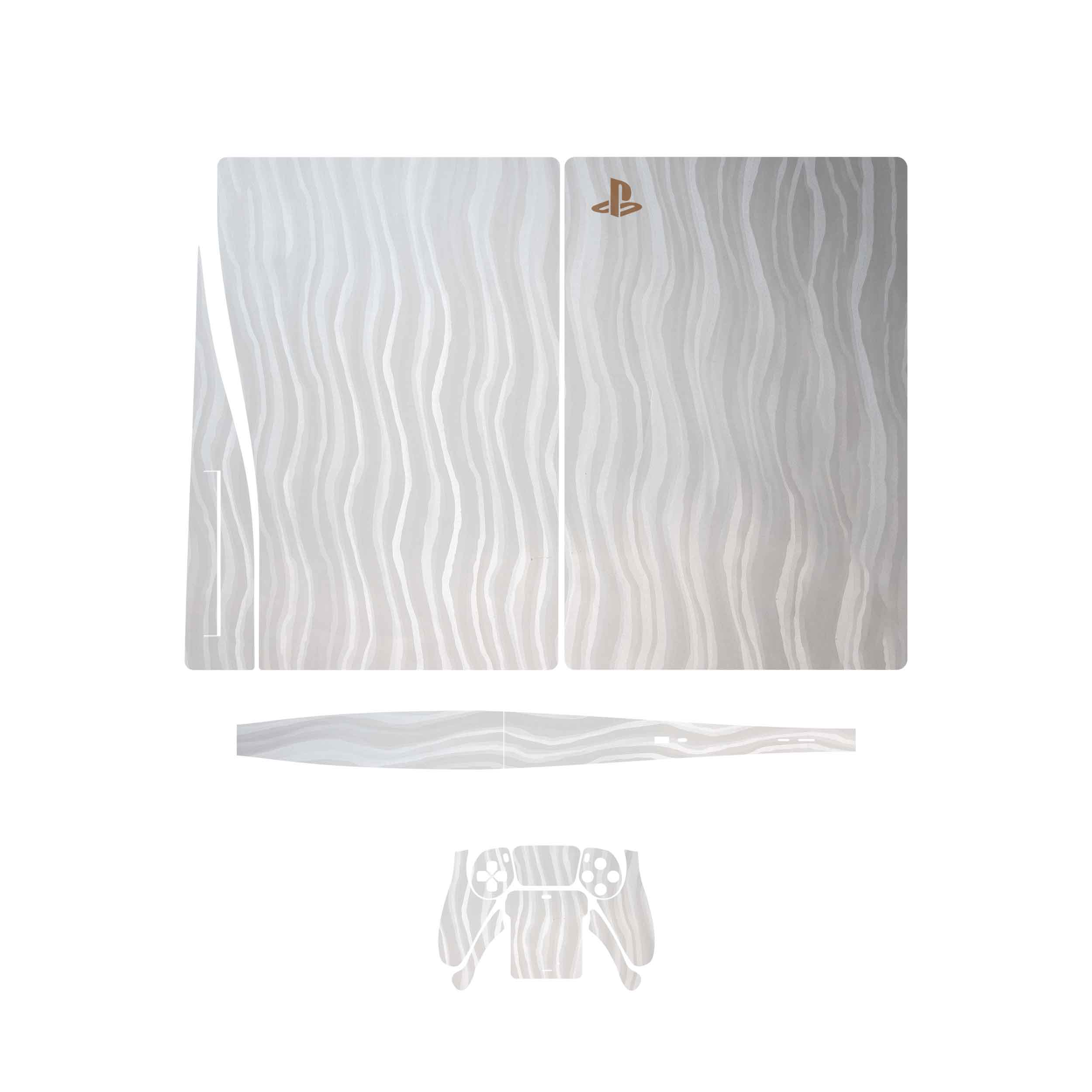 برچسب پوششی ماهوت مدل  White-Swan مناسب برای کنسول بازی PS5