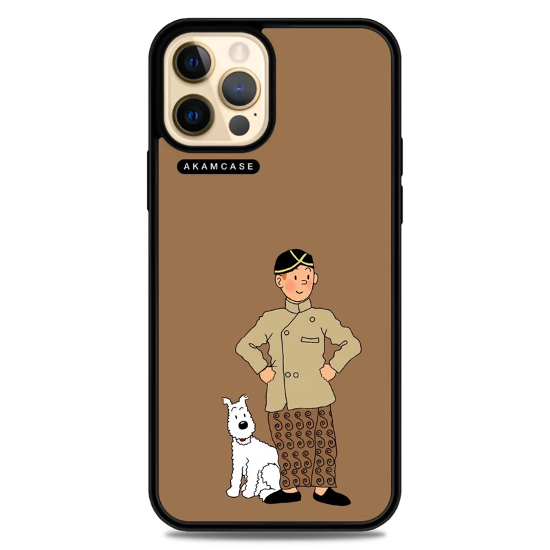 کاور آکام مدل AMC-WA12PRO-TINTIN-23 مناسب برای گوشی موبایل اپل iPhone 12 Pro