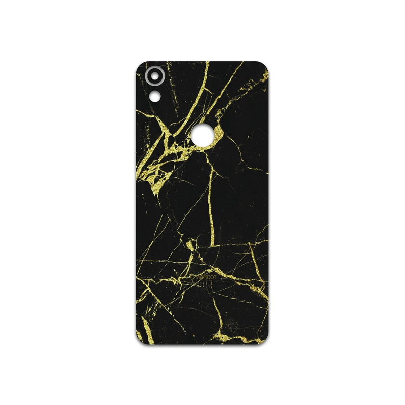 برچسب پوششی ماهوت مدل Graphite-Gold-Marble مناسب برای گوشی موبایل تکنو Camon CX Air