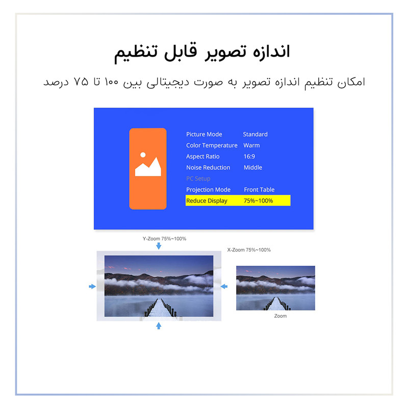 ویدئو پروژکتور تویینگر مدل Q9 DVB 2