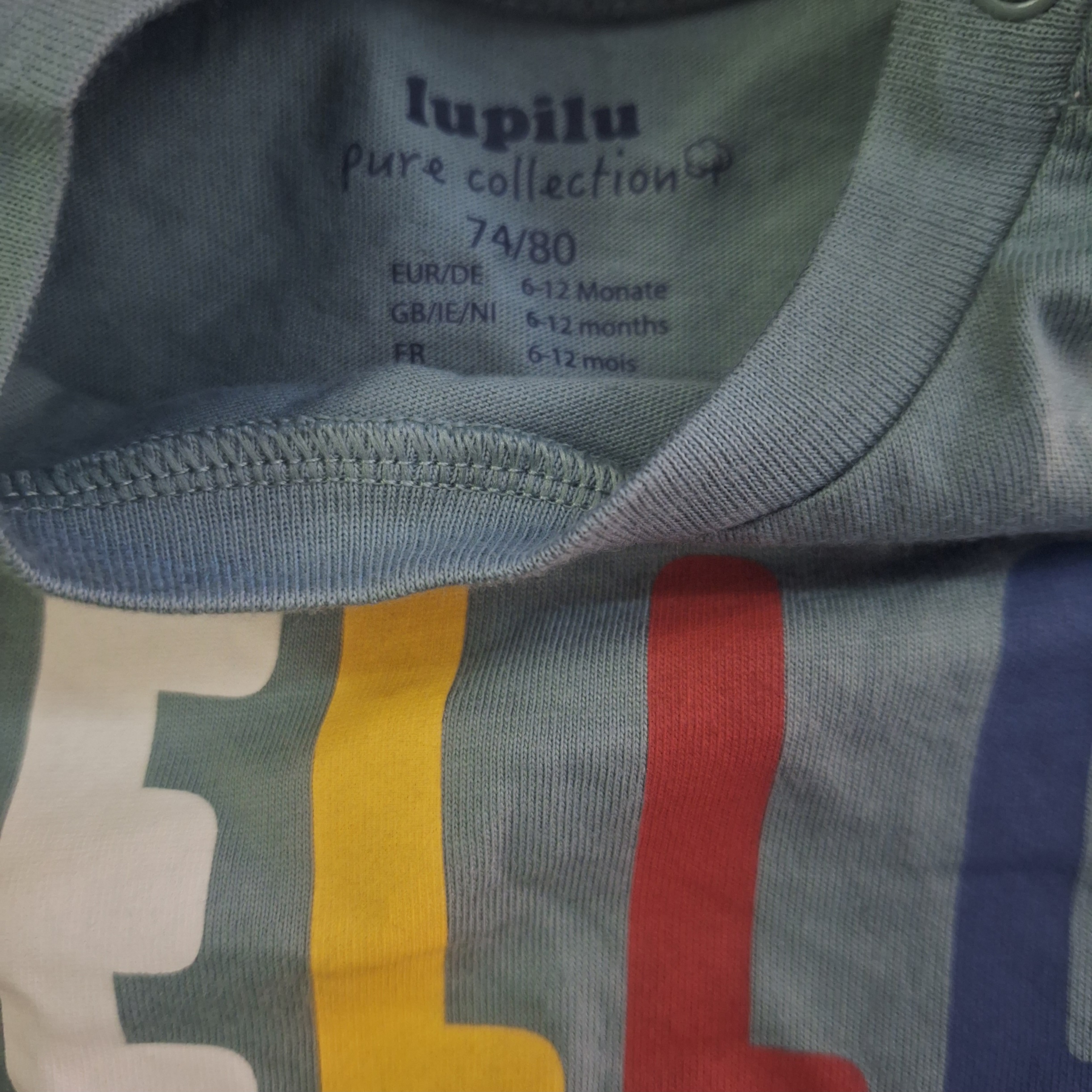 تی شرت آستین بلند نوزادی لوپیلو مدل هلو  -  - 2