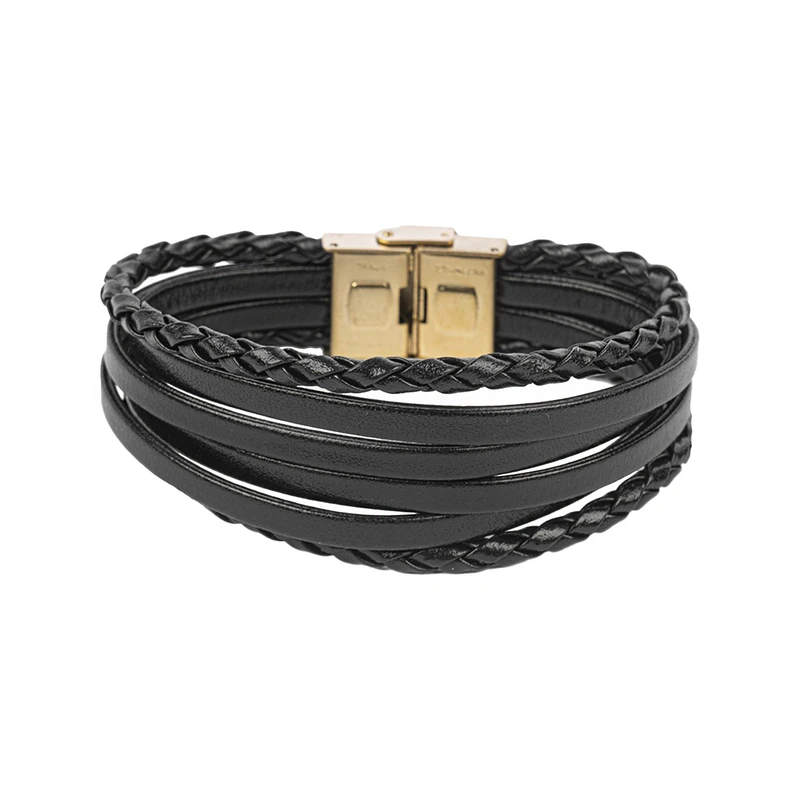 دستبند مردانه مدل سگکی کد 16