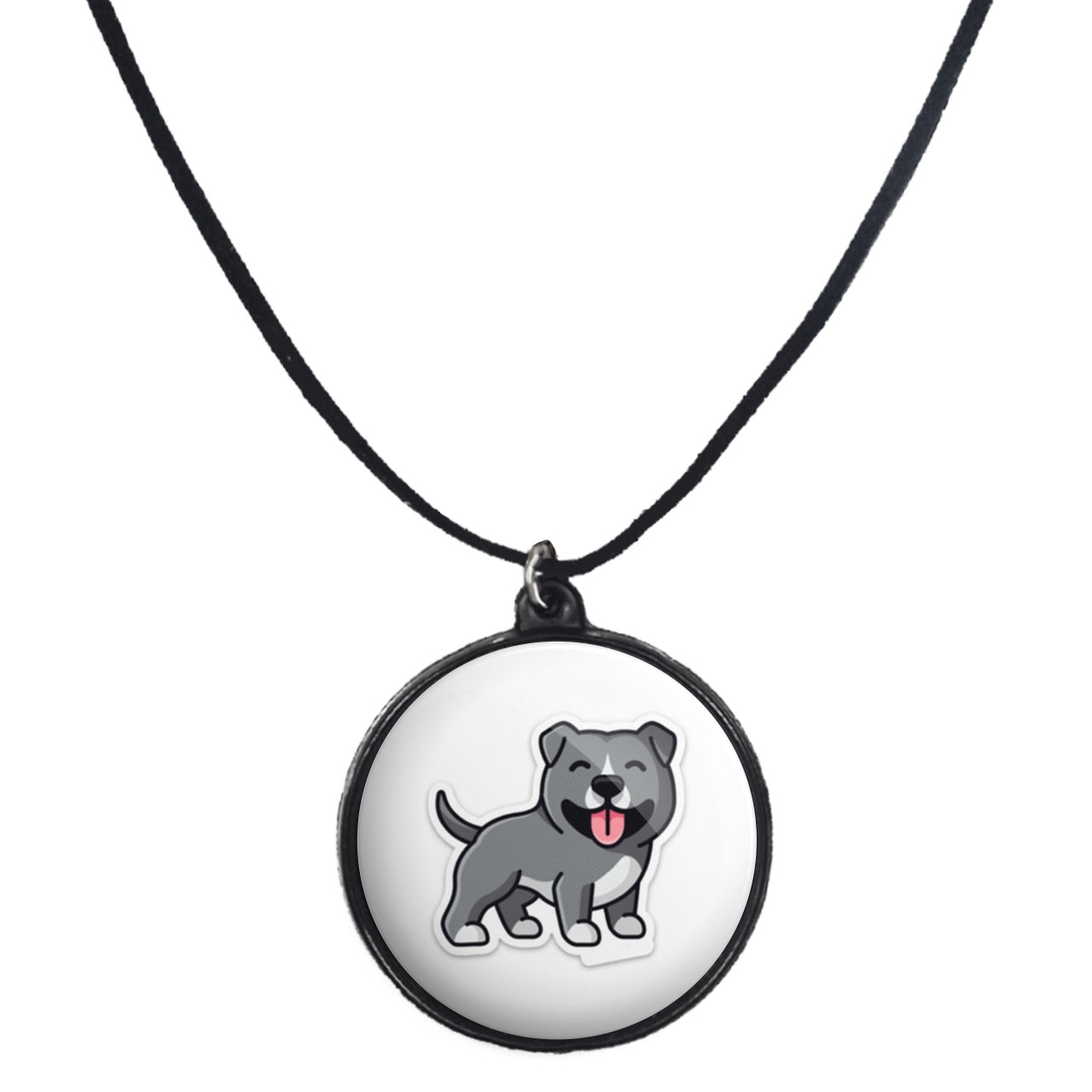 گردنبند پرمانه طرح حیوانات کیوت کد pmb.21434 مدل دو طرفه