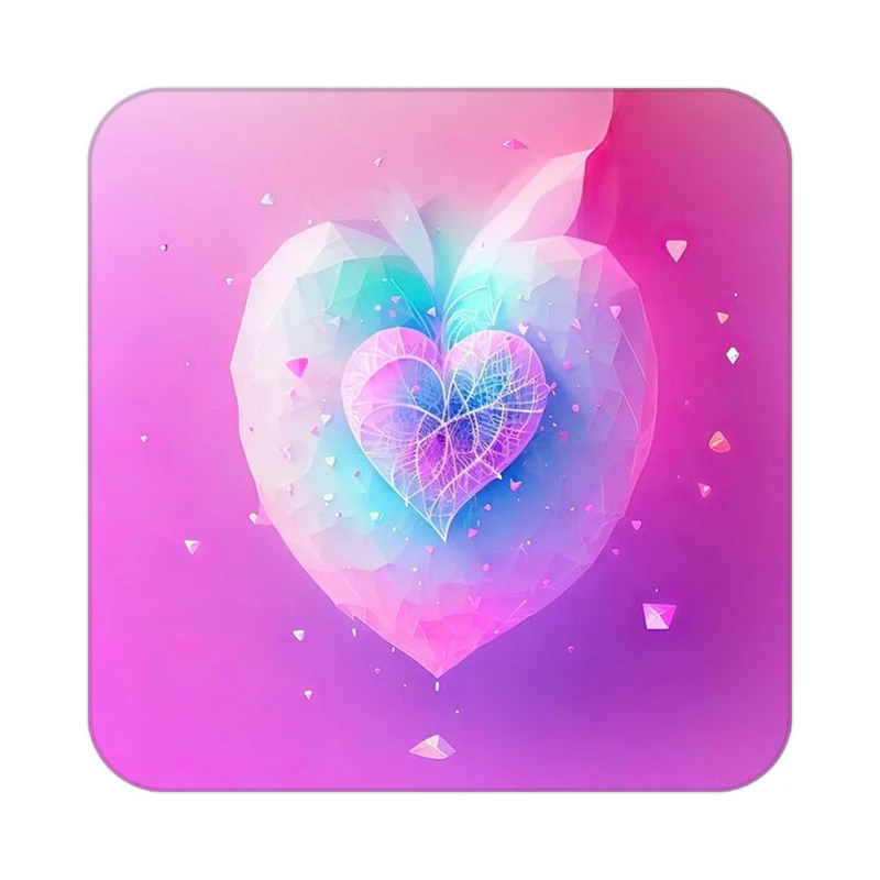 زیر لیوانی کاکتی مدل عاشقانه کد mp14171