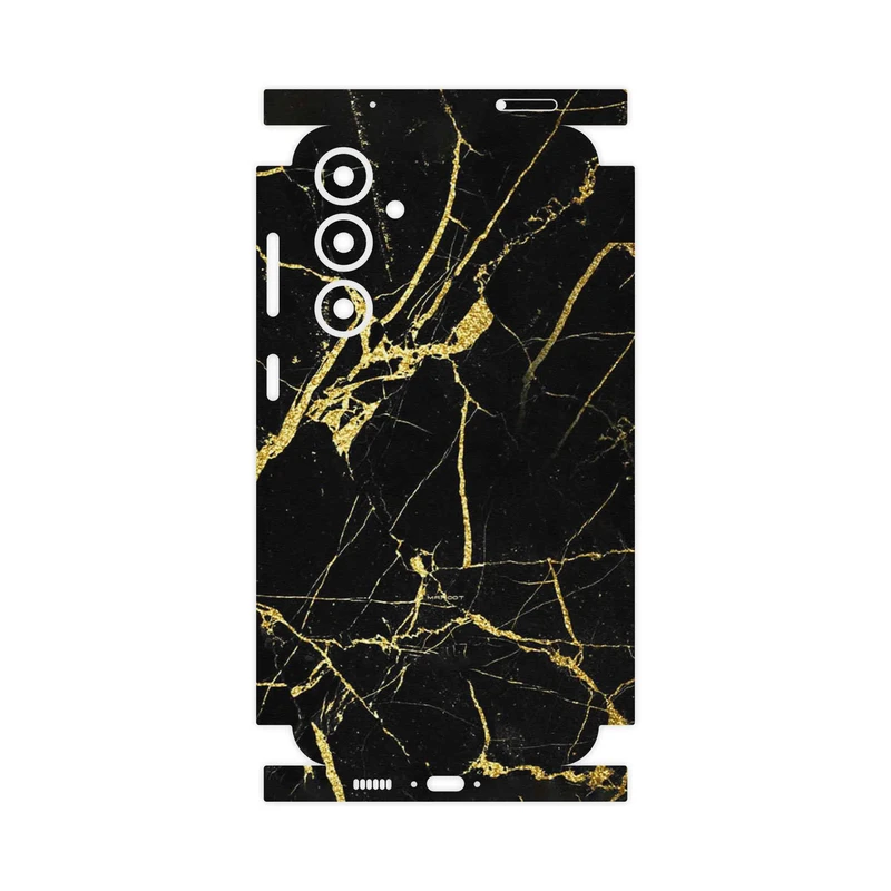 برچسب پوششی ماهوت مدل Graphite_Gold_Marble-FullSkin مناسب برای گوشی موبایل سامسونگ Galaxy S23 FE