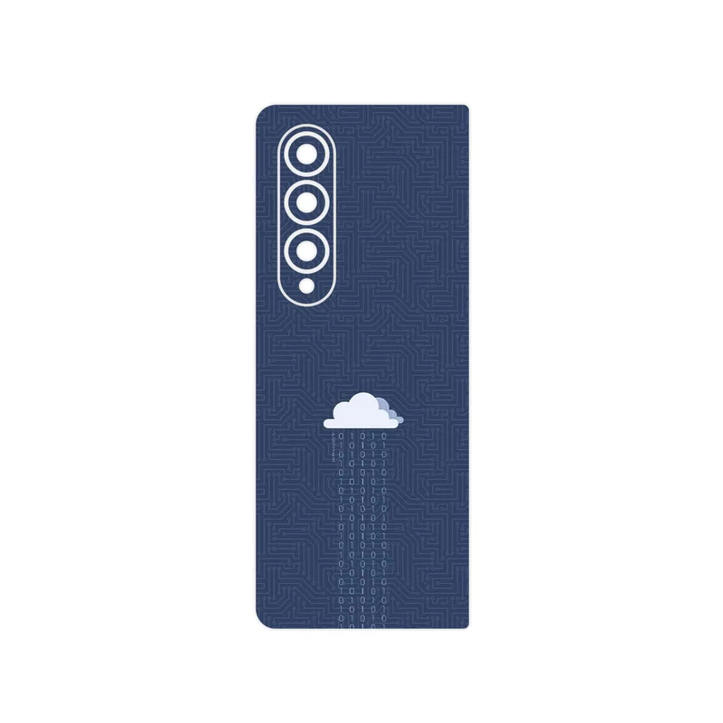 برچسب پوششی ماهوت مدل Minimal Data Cloud مناسب برای گوشی موبایل سامسونگ Galaxy Z Fold4