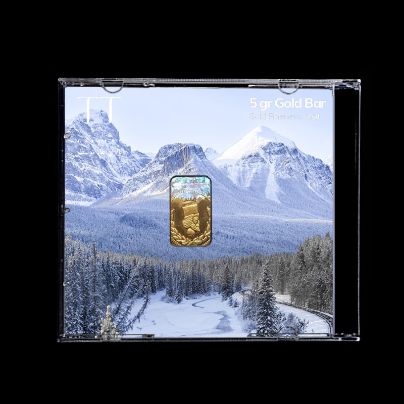 شمش طلا 18 عیار گالری طلا توسطی مدل F2EDB5