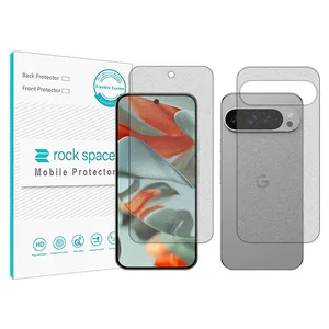 Rock space Resistant model matte screen protector suitable for Google Pixel 9 Pro XL mobile phone along with the back protector