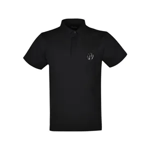 پولوشرت آستین کوتاه مردانه بادی اسپینر مدل 06970586 رنگ مشکی