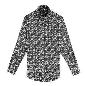 پیراهن آستین بلند مردانه کروم مدل پشمی 2220115