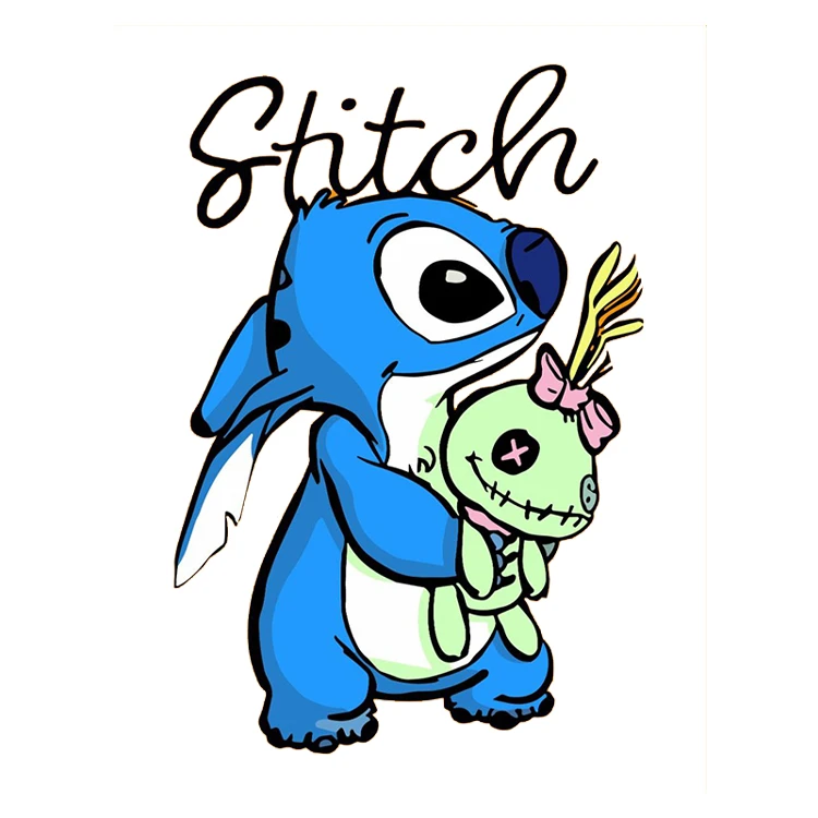 استیکر پارچه و لباس پاد آفرین مدل استیچ کد 498