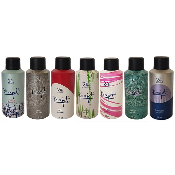 اسپری بدن باژه مدل 1 حجم 150 میلی‌لیتر بسته 7 عددی