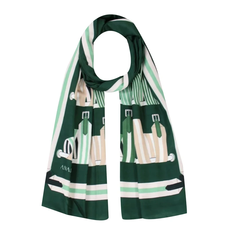 شال زنانه مدل موهر پاییزی حاشیه دار کد 2882