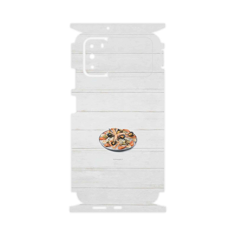 برچسب پوششی ماهوت مدل Seafood-FullSkin مناسب برای گوشی موبایل شیائومی Poco M3