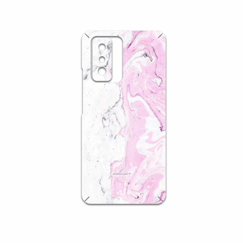 برچسب پوششی ماهوت مدل Blanco-Pink-Marble مناسب برای گوشی موبایل شیائومی 11T Pro