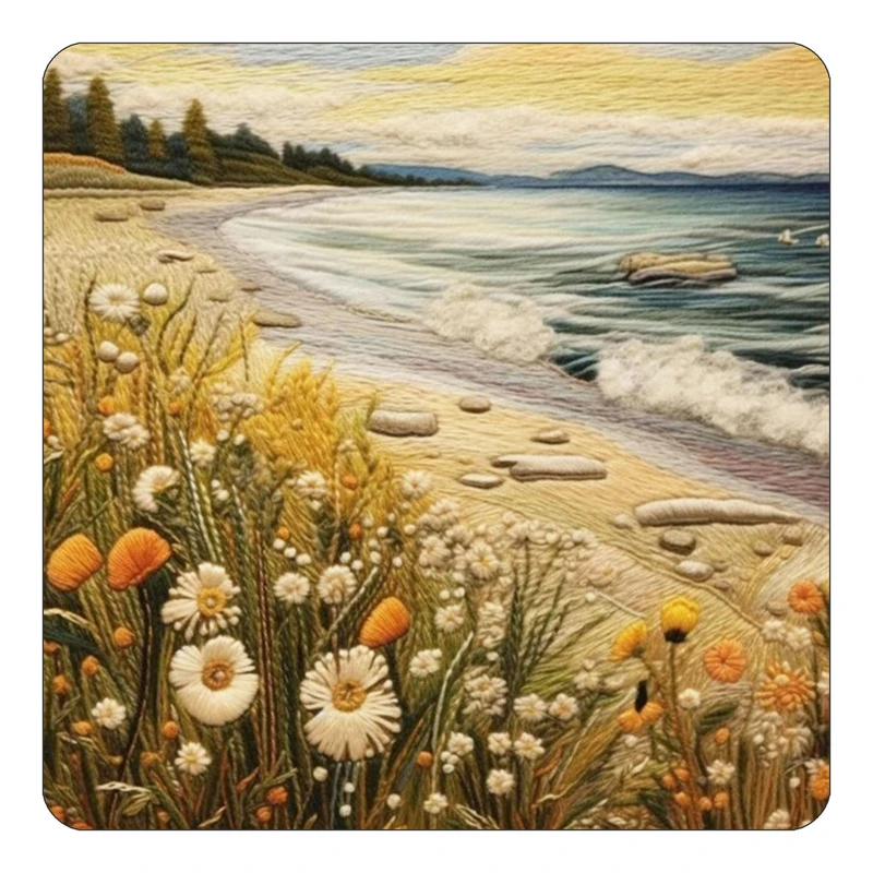 مگنت کاکتی طرح نقاشی رنگ روغن مدل mp70839