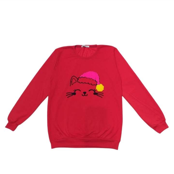 سویشرت زنانه مدل گربه 04