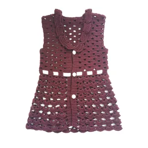 پیراهن بافتنی دخترانه مدل 012