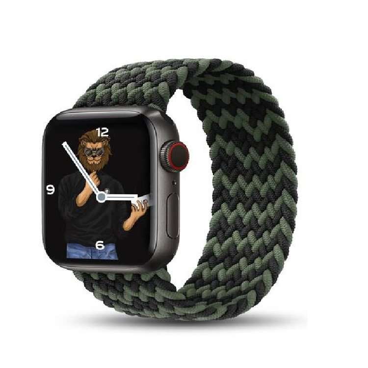 بند گرین مدل Braided Solo Loop Strap مناسب برای اپل واچ 38/40 میلی متری