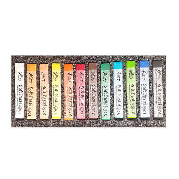 پاستل گچی 12 رنگ گالری مدل wildtulip