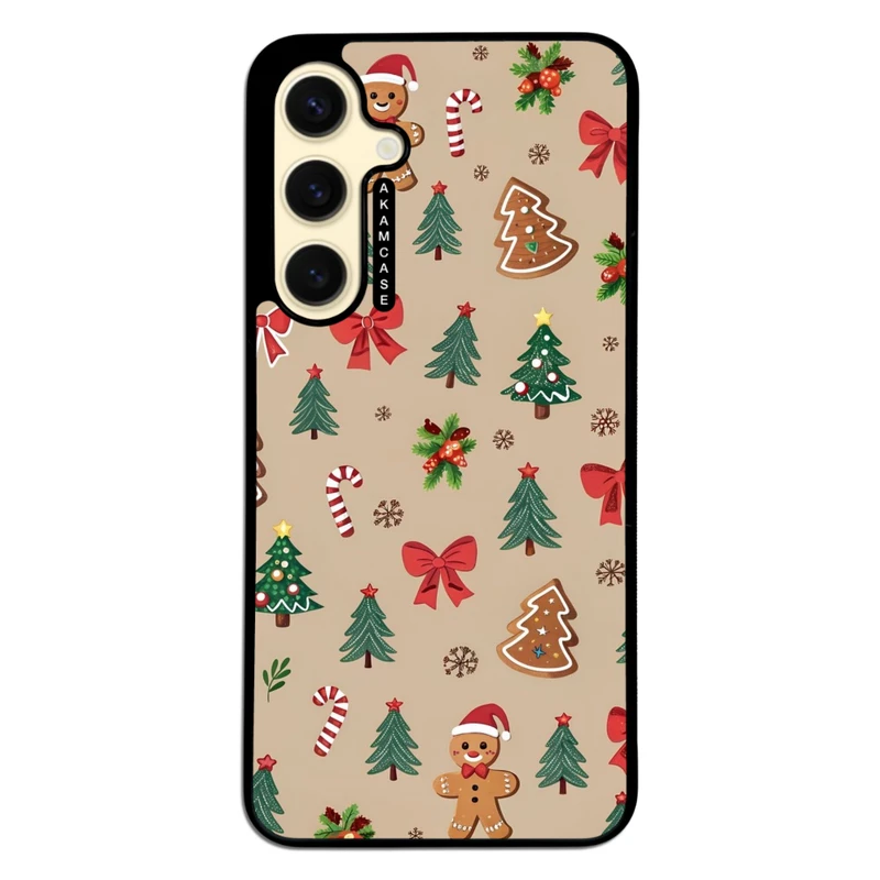 کاور آکام مدل AMC-WSGS24FE-CHRISTMAS-22 مناسب برای گوشی موبایل سامسونگ Galaxy S24 FE