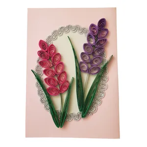 کارت پستال مدل گل سنبل کد SAN911