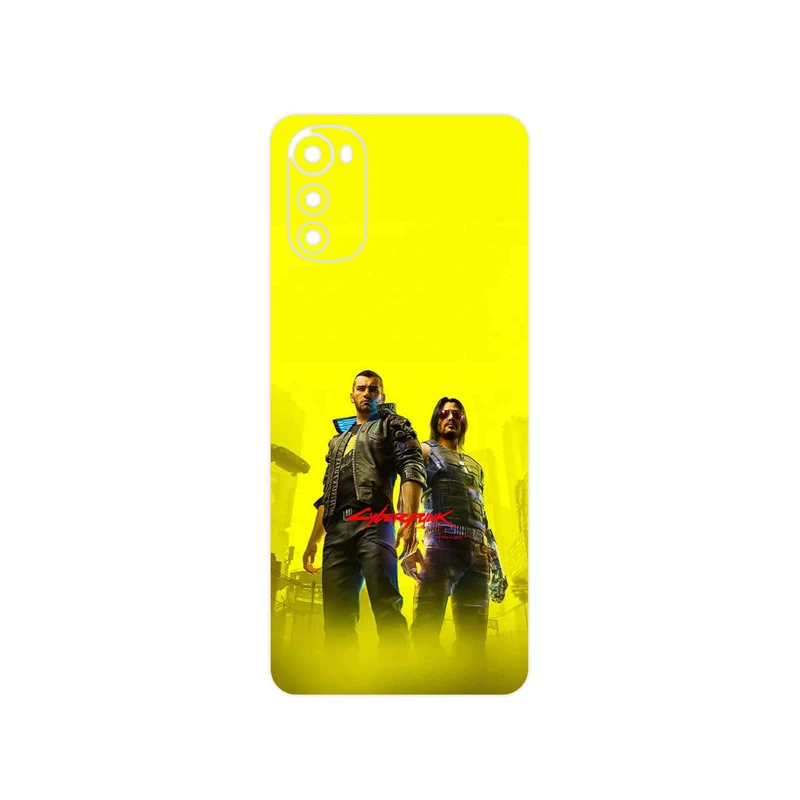 برچسب پوششی ماهوت مدل Cyberpunk Game Series مناسب برای گوشی موبایل موتورولا Moto E32s