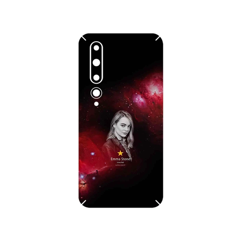 برچسب پوششی ماهوت مدل Emma Stone مناسب برای گوشی موبایل شیائومی Mi 10 5G