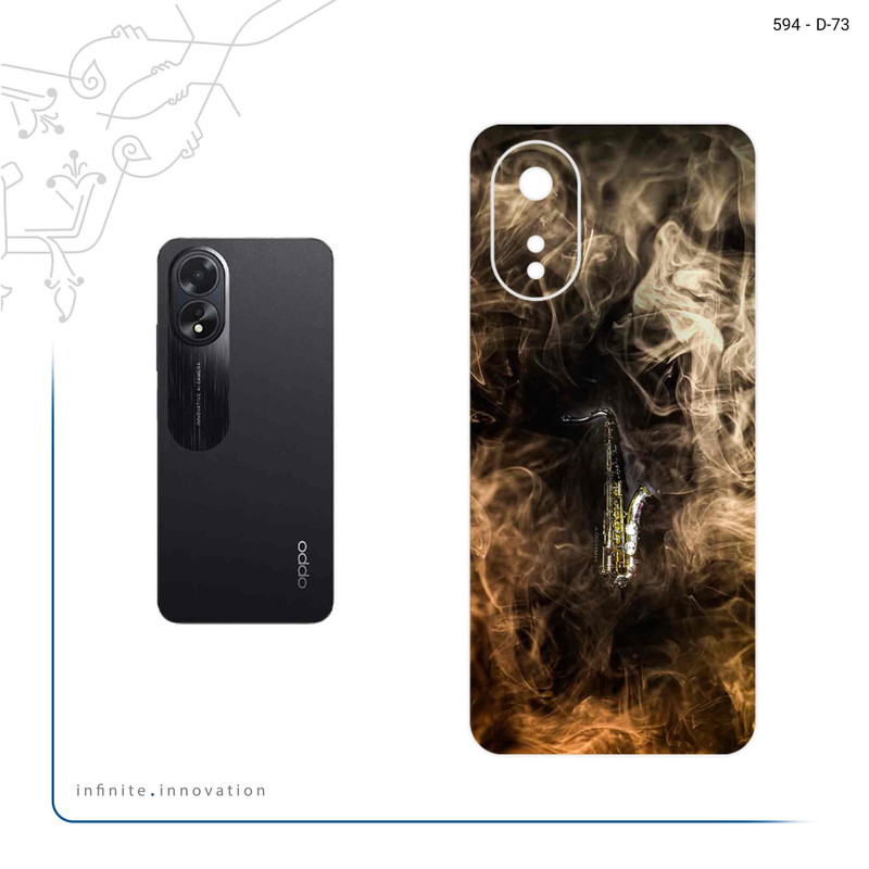 برچسب پوششی ماهوت مدل Saxophone مناسب برای گوشی موبایل اپو A38