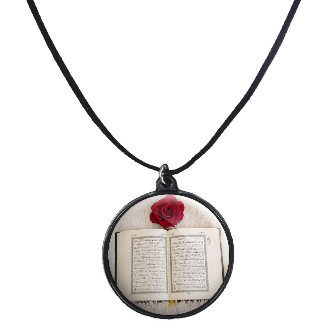 گردنبند پرمانه طرح جشن تکلیف کد pmb.25785 مدل دو طرفه