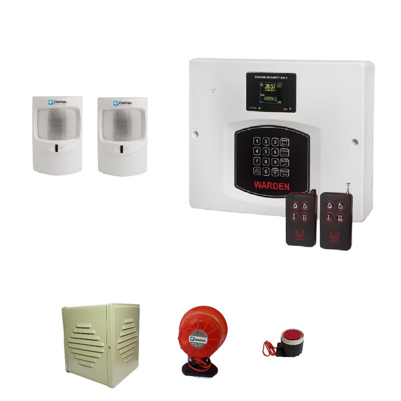 دزدگیر اماکن واردن مدل WA-1 PC2