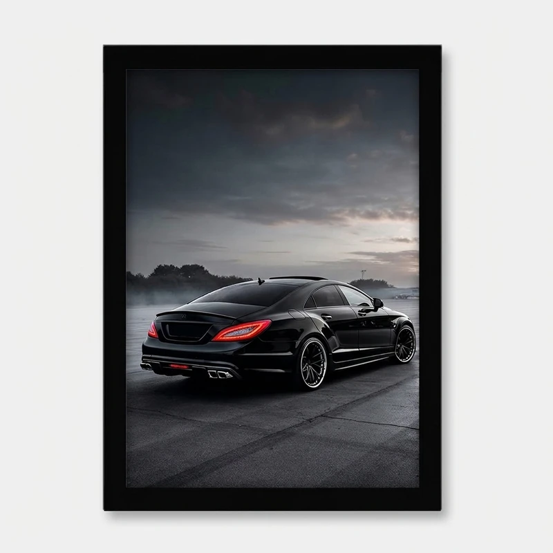 تابلو کار ادیت طرح مرسدس بنز cls 63 فریم مشکی
