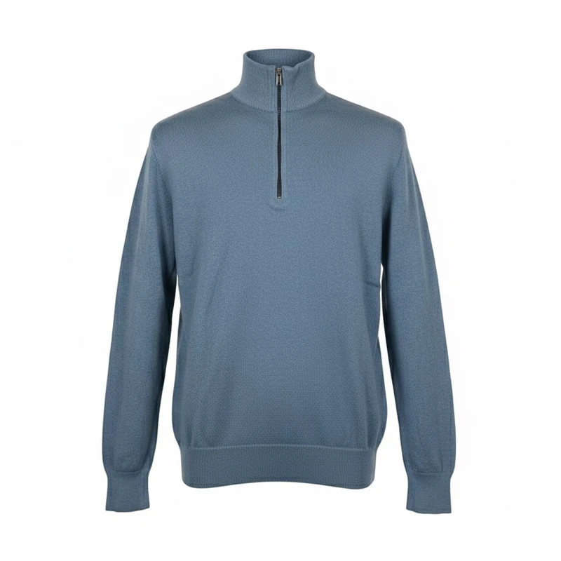 پلیور یقه ایستاده مردانه مدل 15002747