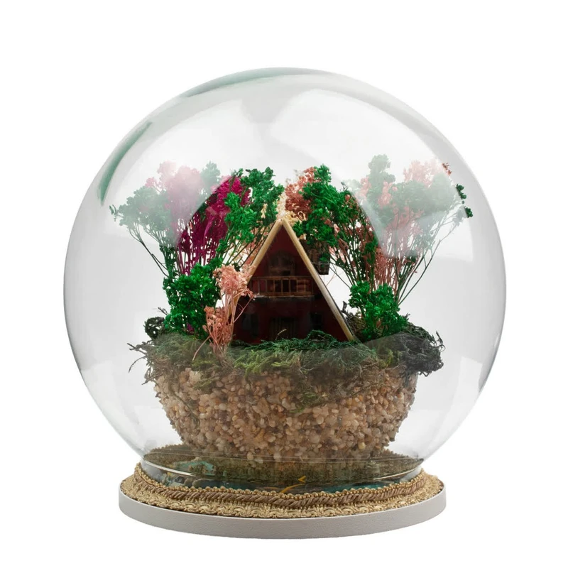 چراغ رومیزی مدل کلبه جنگلی بهار ۰۳