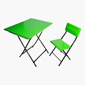 میز لپ تاپ میزیمو مدل باکسدار تاشو کد 9206 به همراه صندلی