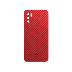 MAHOOT Red-Fiber Cover Sticker for Xiaomi Redmi Note 11SE