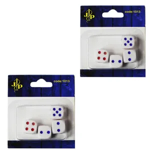 تاس بازی مدل 92-01 مجموعه 2 عددی بسته 4 عددی