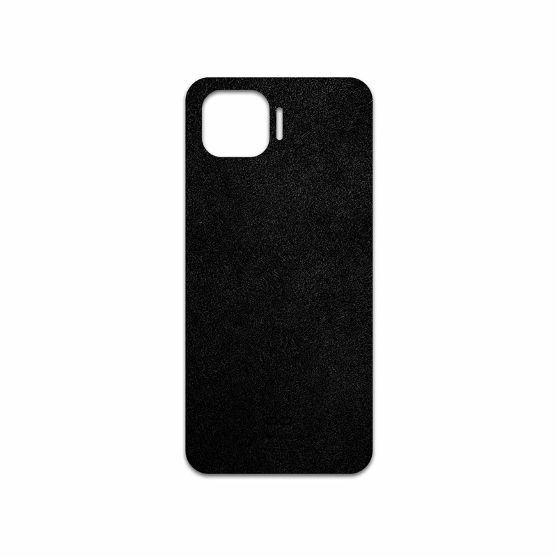 برچسب پوششی ماهوت مدل Black-Chamois-Leather مناسب برای گوشی موبایل اپو A93