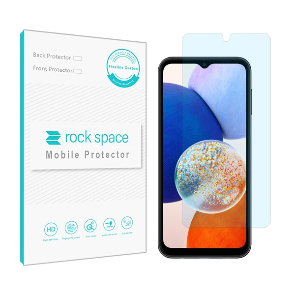 محافظ صفحه نمایش آنتی بلو  راک اسپیس مدل HyBLU مناسب برای گوشی موبایل سامسونگ Galaxy A14 5G